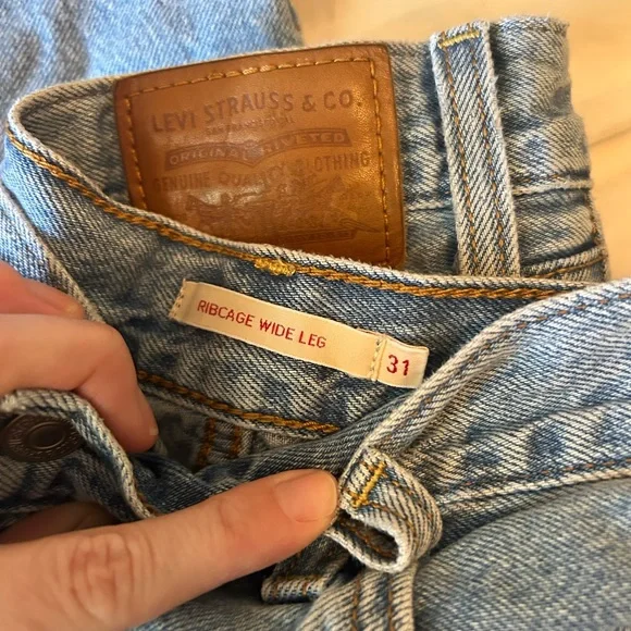 Levi ribcage wide leg jeans - Picture 5 of 5